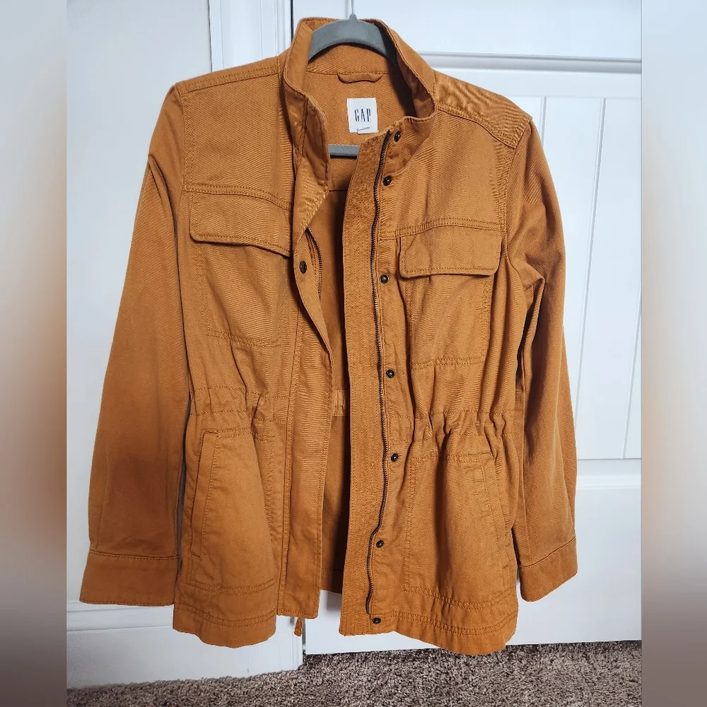 Utility Jacket | Color: leaf brown | Size:S - Picture 2 of 7